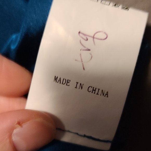 Dark Teal Multi Way Wrap Dress Size Small - Picture 7 of 9